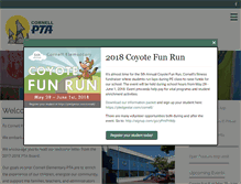 Tablet Screenshot of cornellpta.org